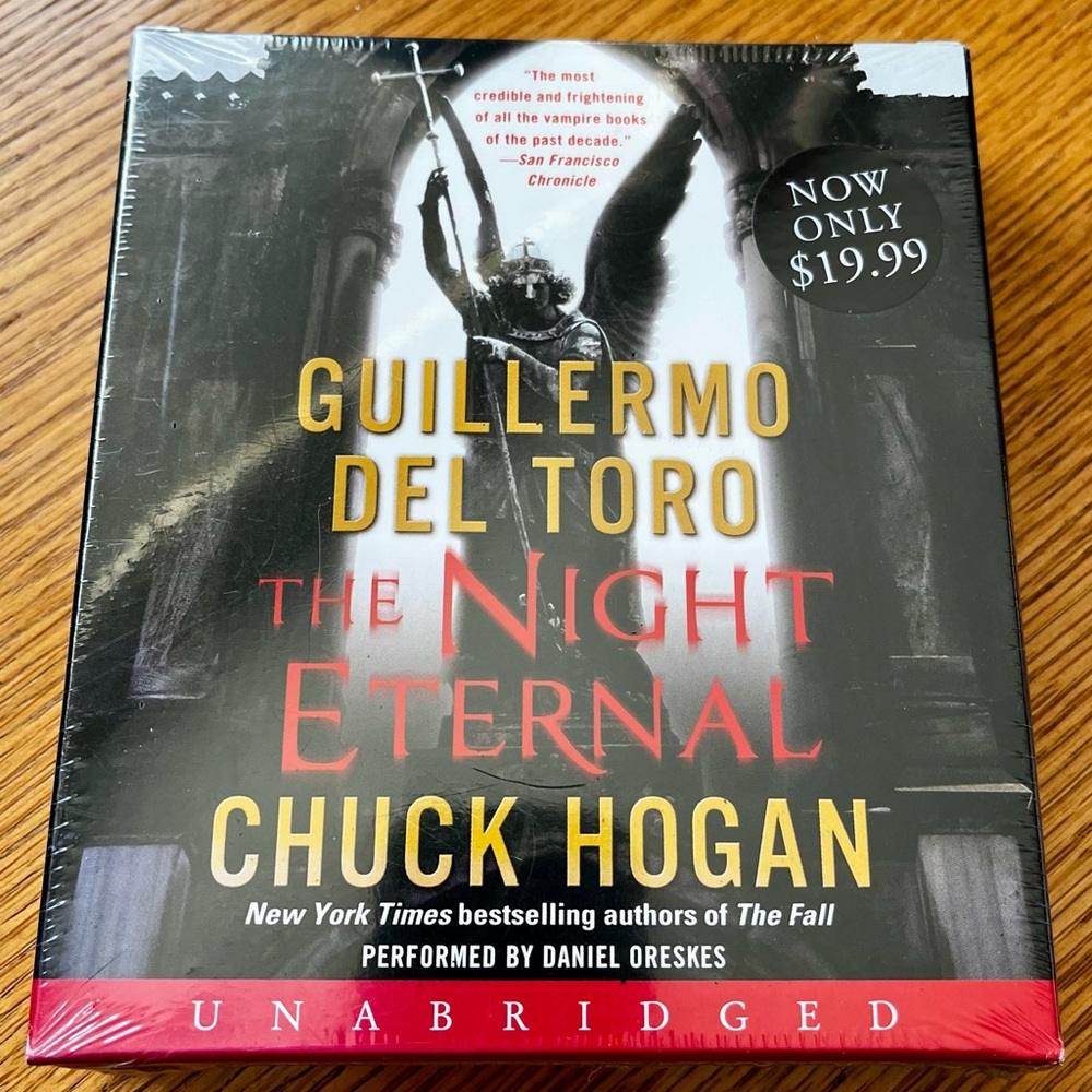 The Night Eternal Audiobook by Guillermo del Toro & Chuck Hogan 14hrs on 12 CDs